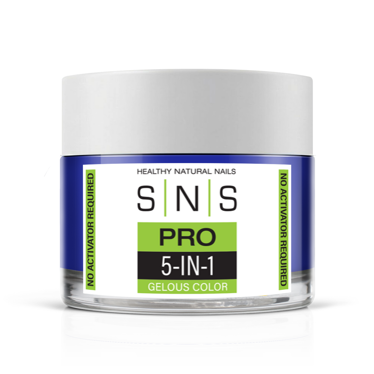 SNS Dip & Acrylic Powder #014 Blue 1.5 oz jar, Green Book Collection