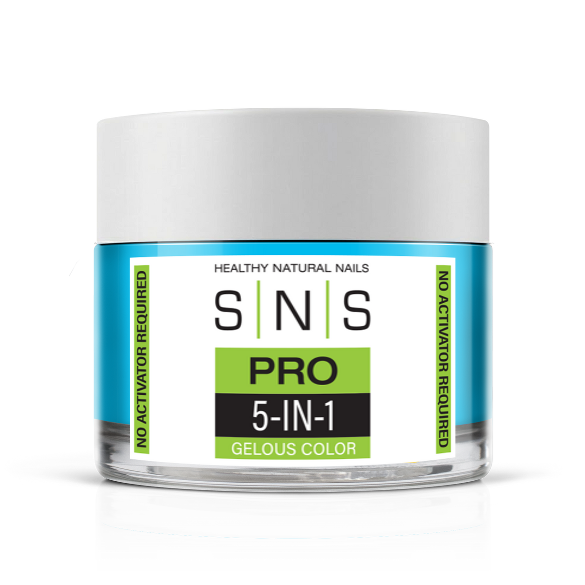SNS Dip & Acrylic Powder #017 Teal 1.5 oz jar, Green Book Collection
