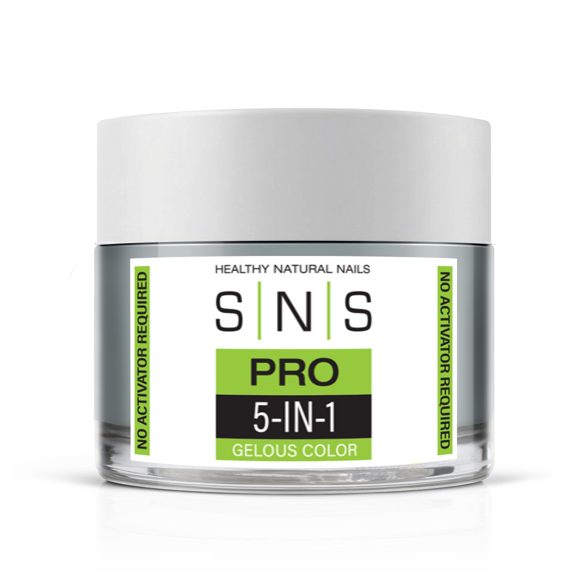 SNS Dip & Acrylic Powder #024 Gray 1.5 oz jar, Green Book Collection