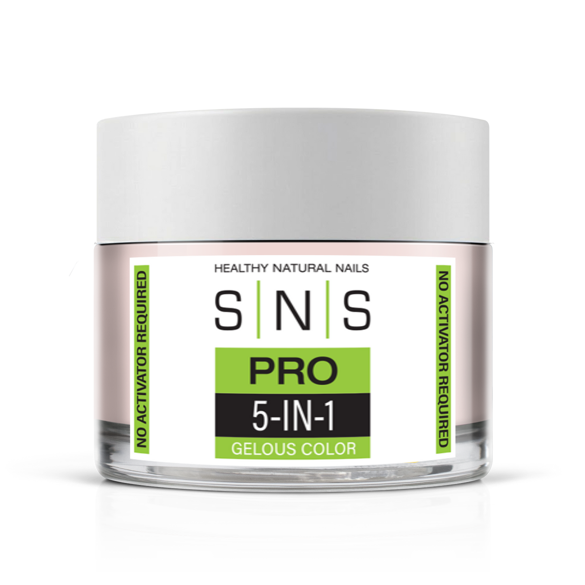 SNS Dip & Acrylic Powder #044 Light Pink 1.5 oz jar, Green Book Collection