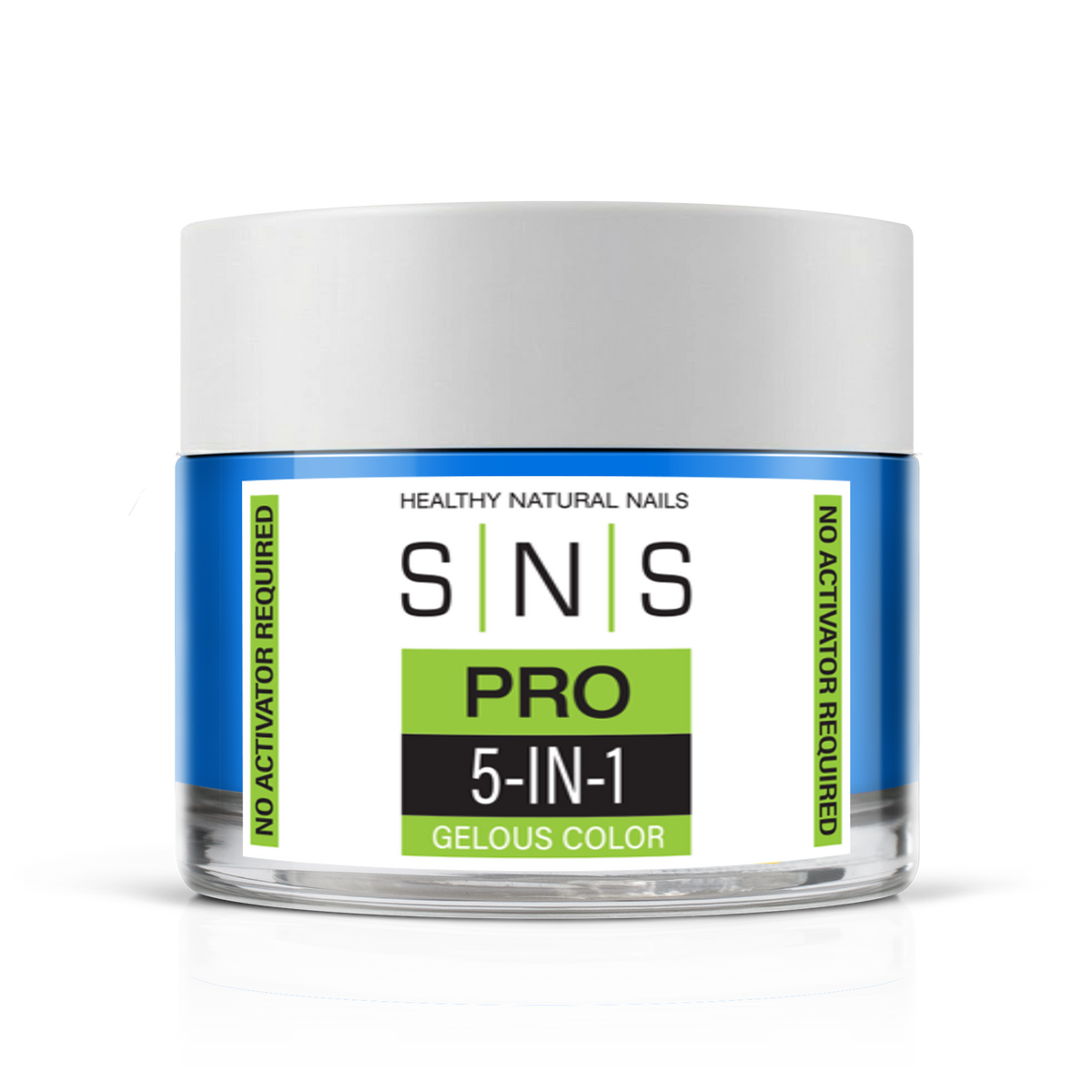 SNS Dip & Acrylic Powder #060 Blue 1.5 oz jar, Green Book Collection