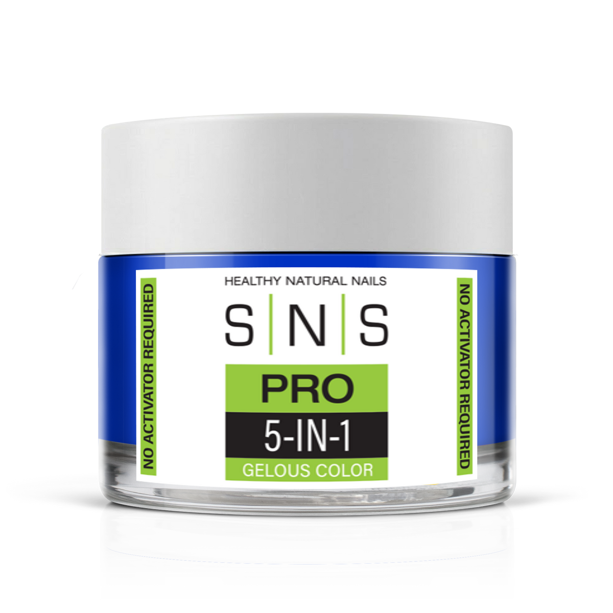 SNS Dip & Acrylic Powder #072 Blue 1.5 oz jar, Green Book Collection