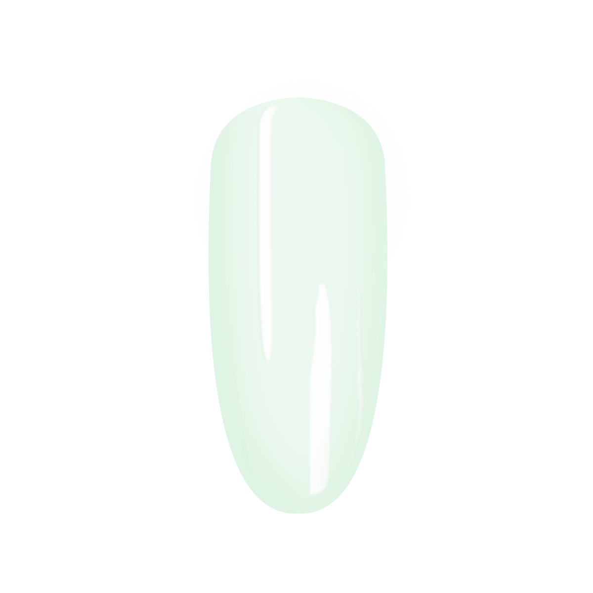 SNS Green Book #093 White swatch on a nail tip