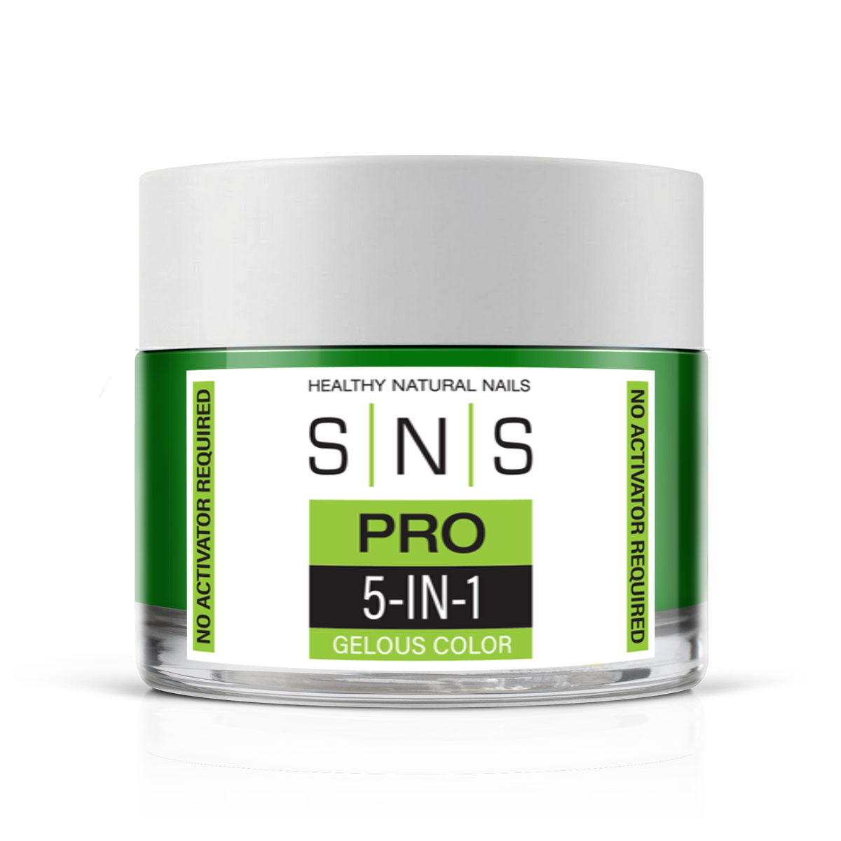 SNS Dip & Acrylic Powder #101 Dark Green 1.5 oz jar, Green Book Collection