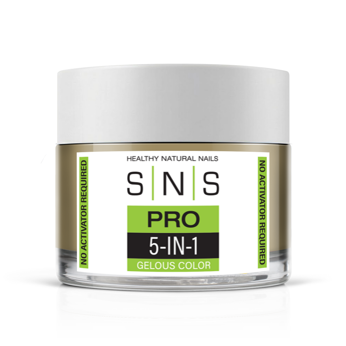 SNS Dip & Acrylic Powder #105 Nude Beige 1.5 oz jar, Green Book Collection