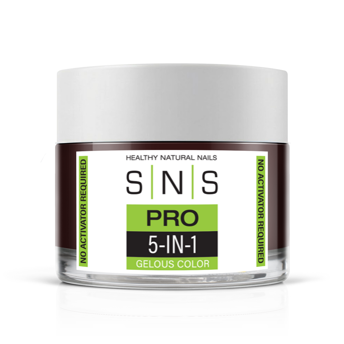 SNS Dip & Acrylic Powder #119 Deep Red 1.5 oz jar, Green Book Collection