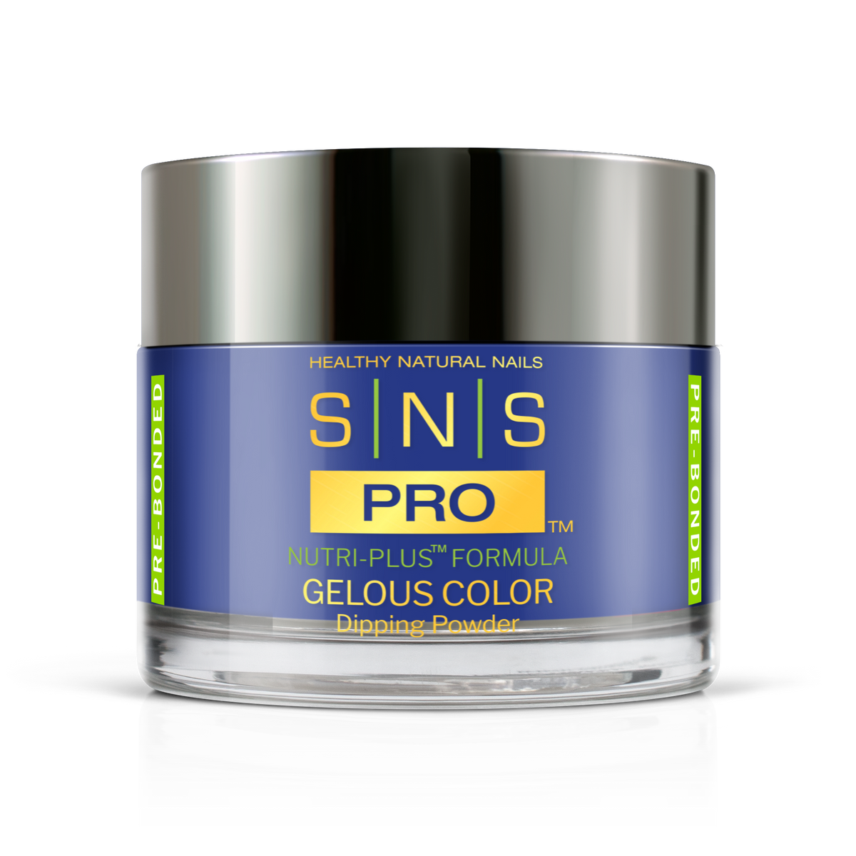 SNS Dip & Acrylic Powder #030 Blue 1.5 oz jar, Pink Book Collection