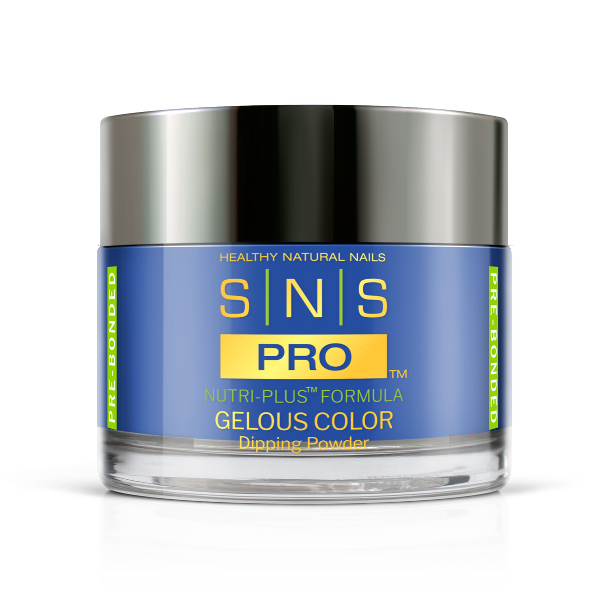 SNS Dip & Acrylic Powder #031 Blue 1.5 oz jar, Pink Book Collection