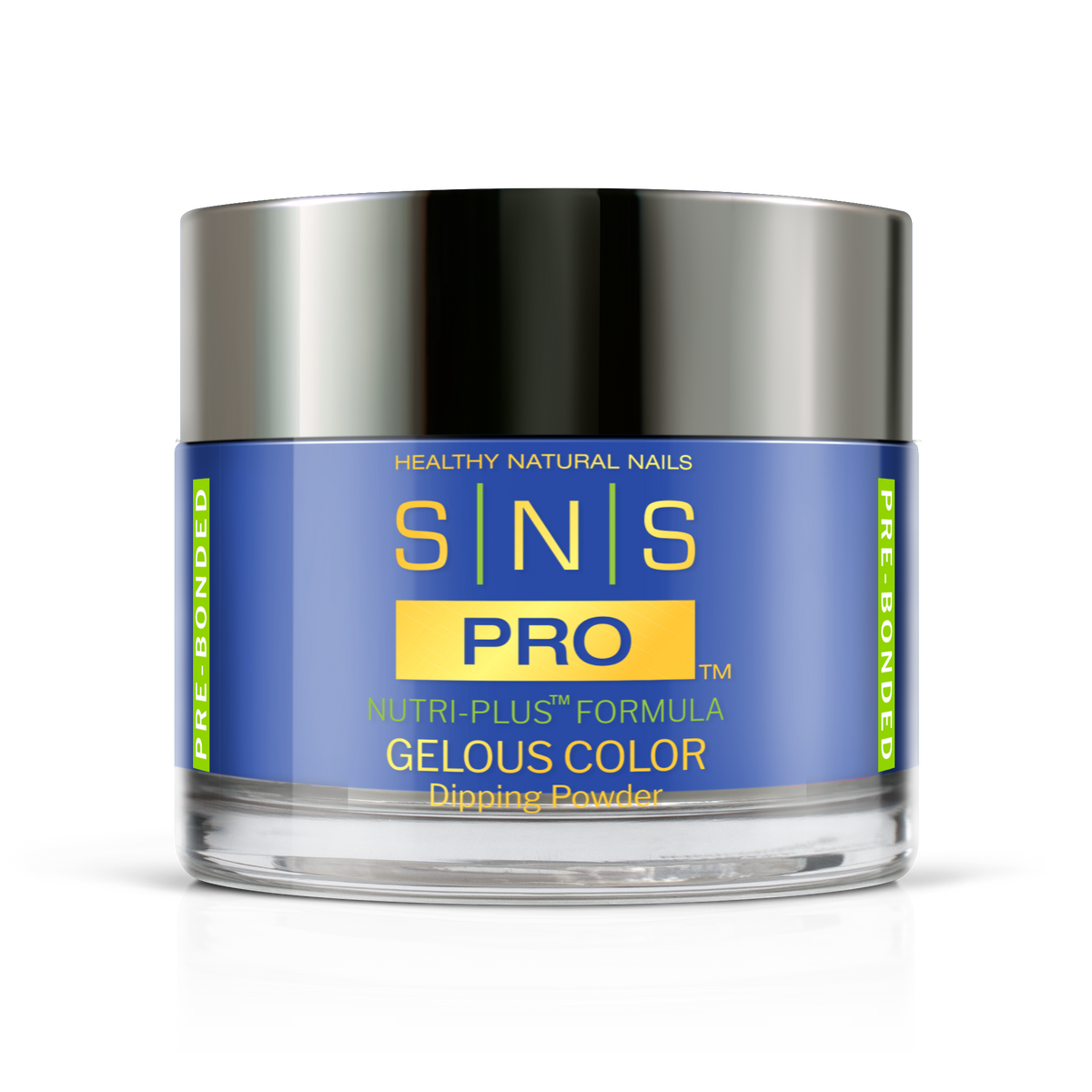 SNS Dip & Acrylic Powder #032 Blue 1.5 oz jar, Pink Book Collection