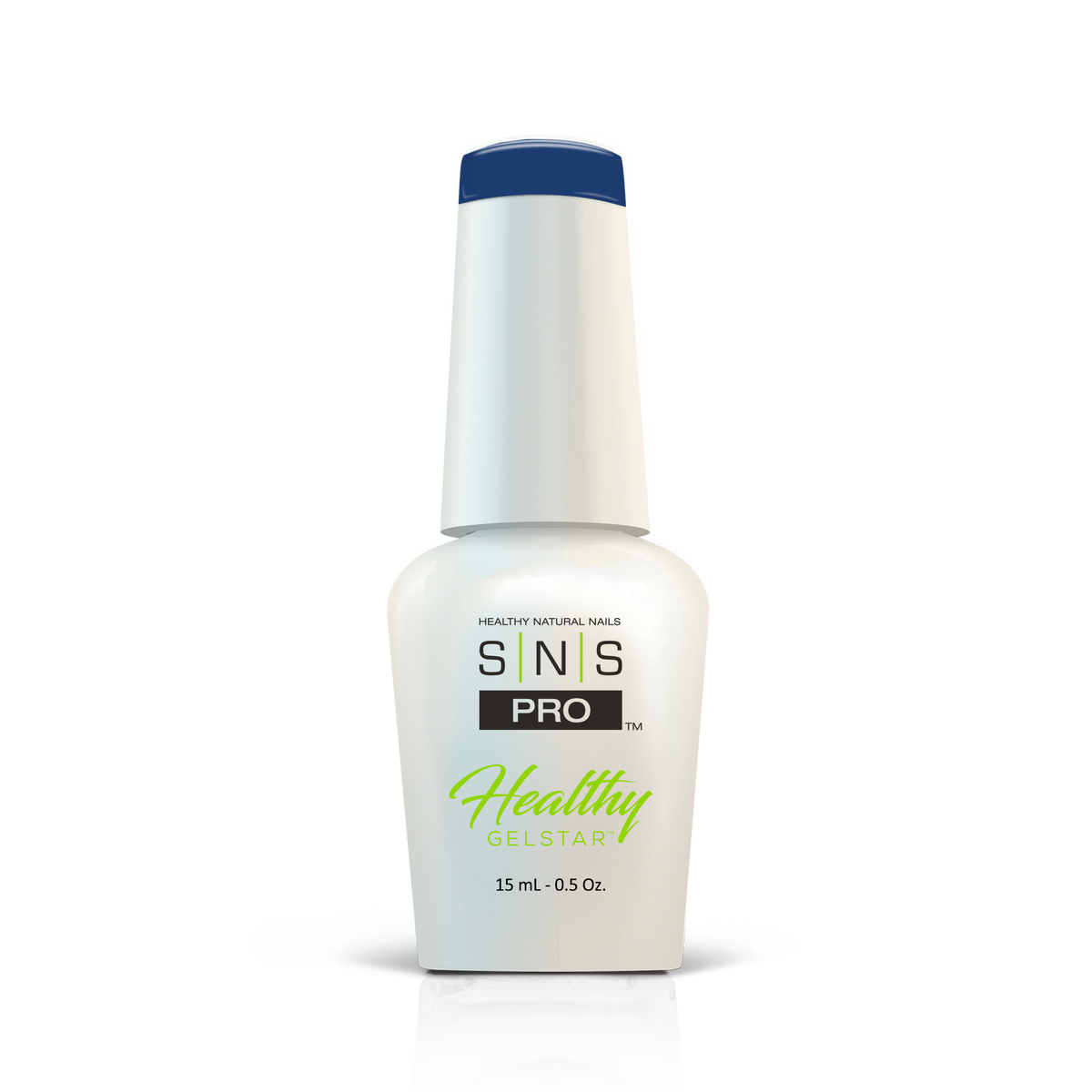 SNS Pro Healthy GelStar gel polish #043 Navy Blue bottle, Pink Book Collection
