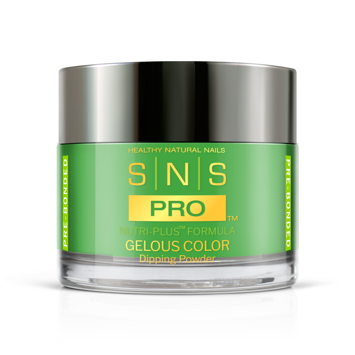 SNS Dip & Acrylic Powder #047 Green 1.5 oz jar, Pink Book Collection