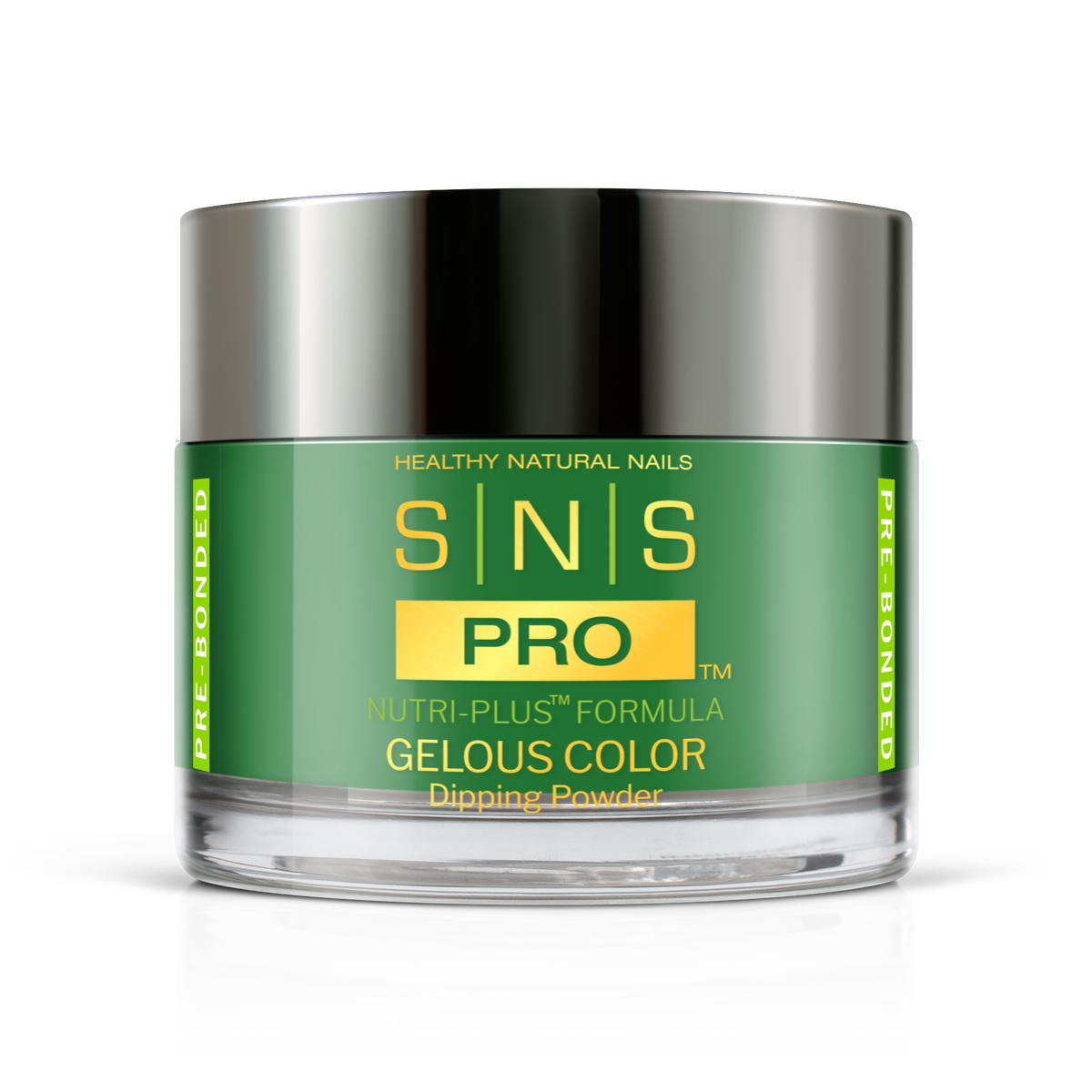 SNS Dip & Acrylic Powder #048 Green 1.5 oz jar, Pink Book Collection