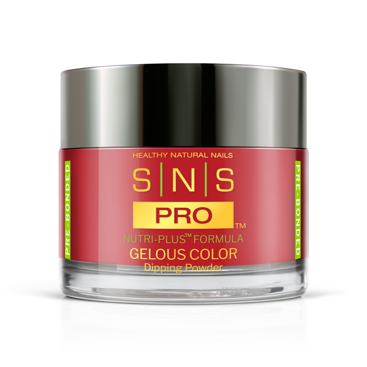 SNS Dip & Acrylic Powder #106 Red 1.5 oz jar, Pink Book Collection