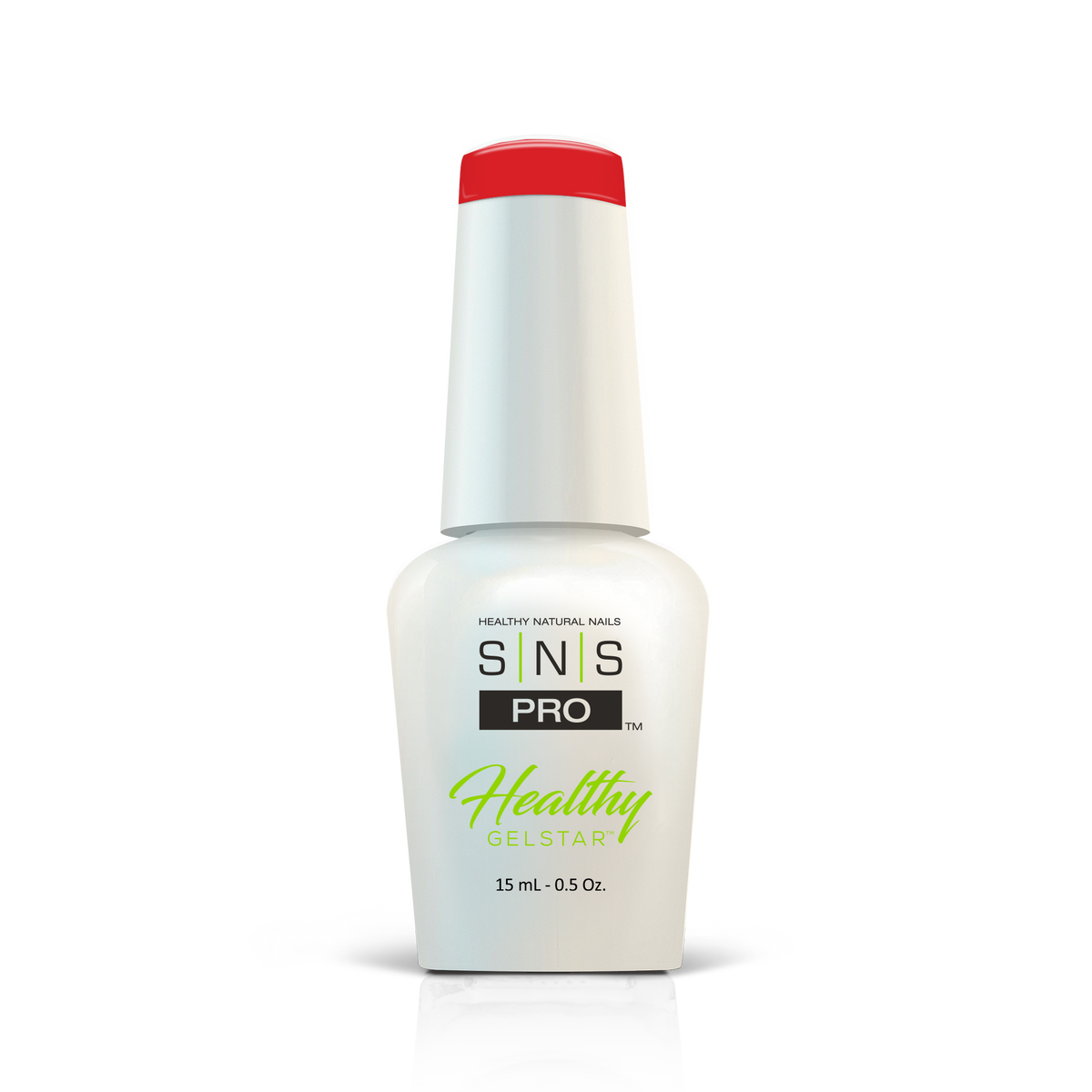 SNS Pro Healthy GelStar gel polish #109 Red bottle, Pink Book Collection
