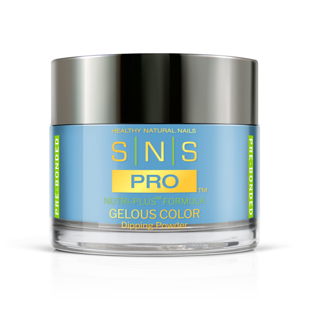 SNS Dip & Acrylic Powder #126 Blue 1.5 oz jar, Pink Book Collection