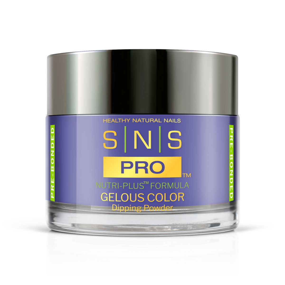 SNS Dip & Acrylic Powder #129 Denim Blue 1.5 oz jar, Pink Book Collection
