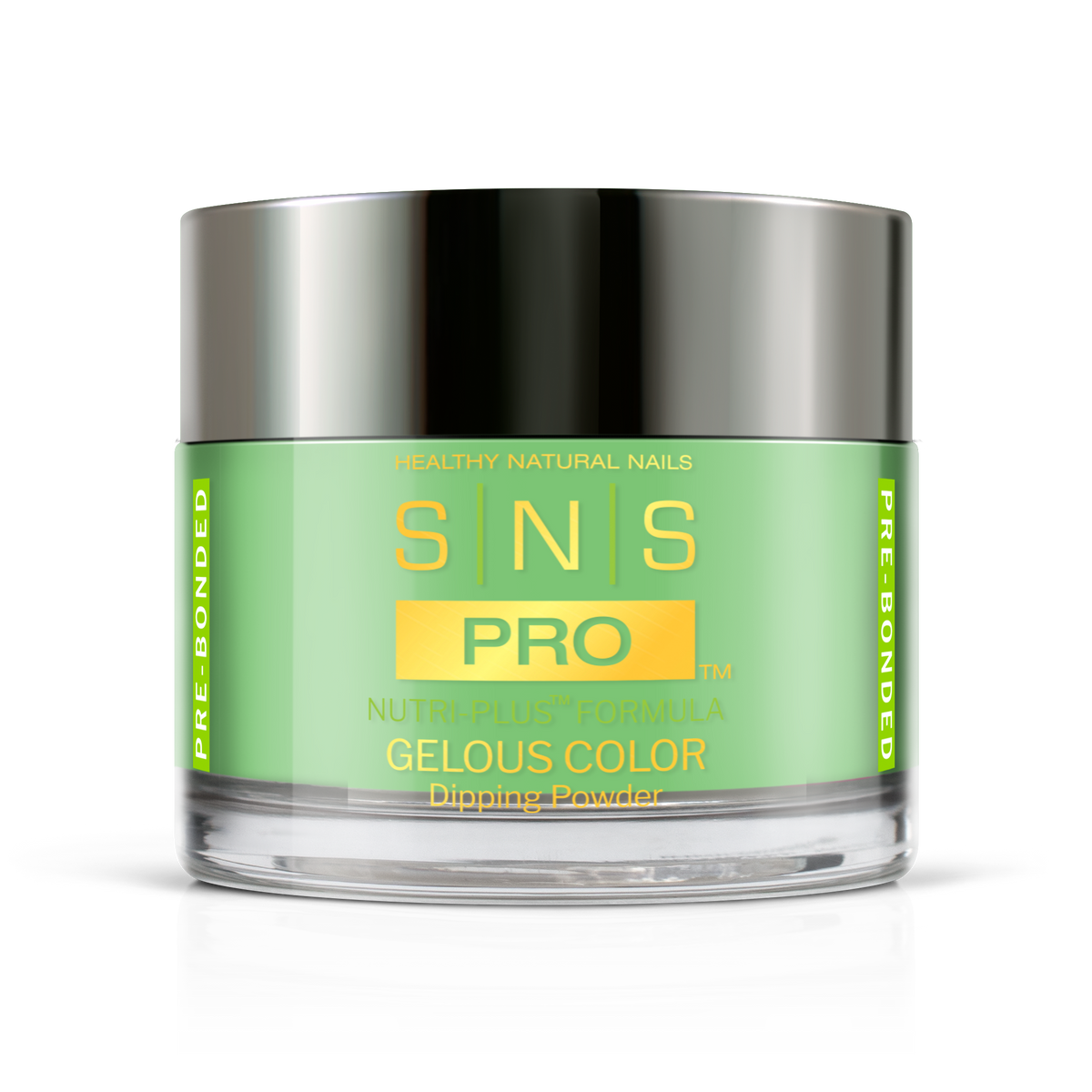 SNS Dip & Acrylic Powder #140 Green 1.5 oz jar, Pink Book Collection