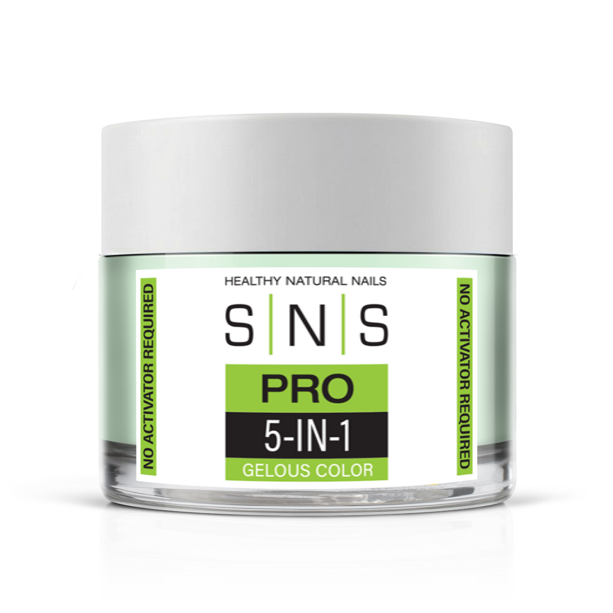 SNS Dip & Acrylic Powder #006 Mint Green 1.5 oz jar, Yellow Green Book Collection