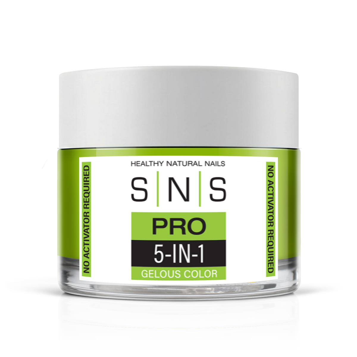 SNS Dip & Acrylic Powder #023 Olive Green 1.5 oz jar, Yellow Green Book Collection
