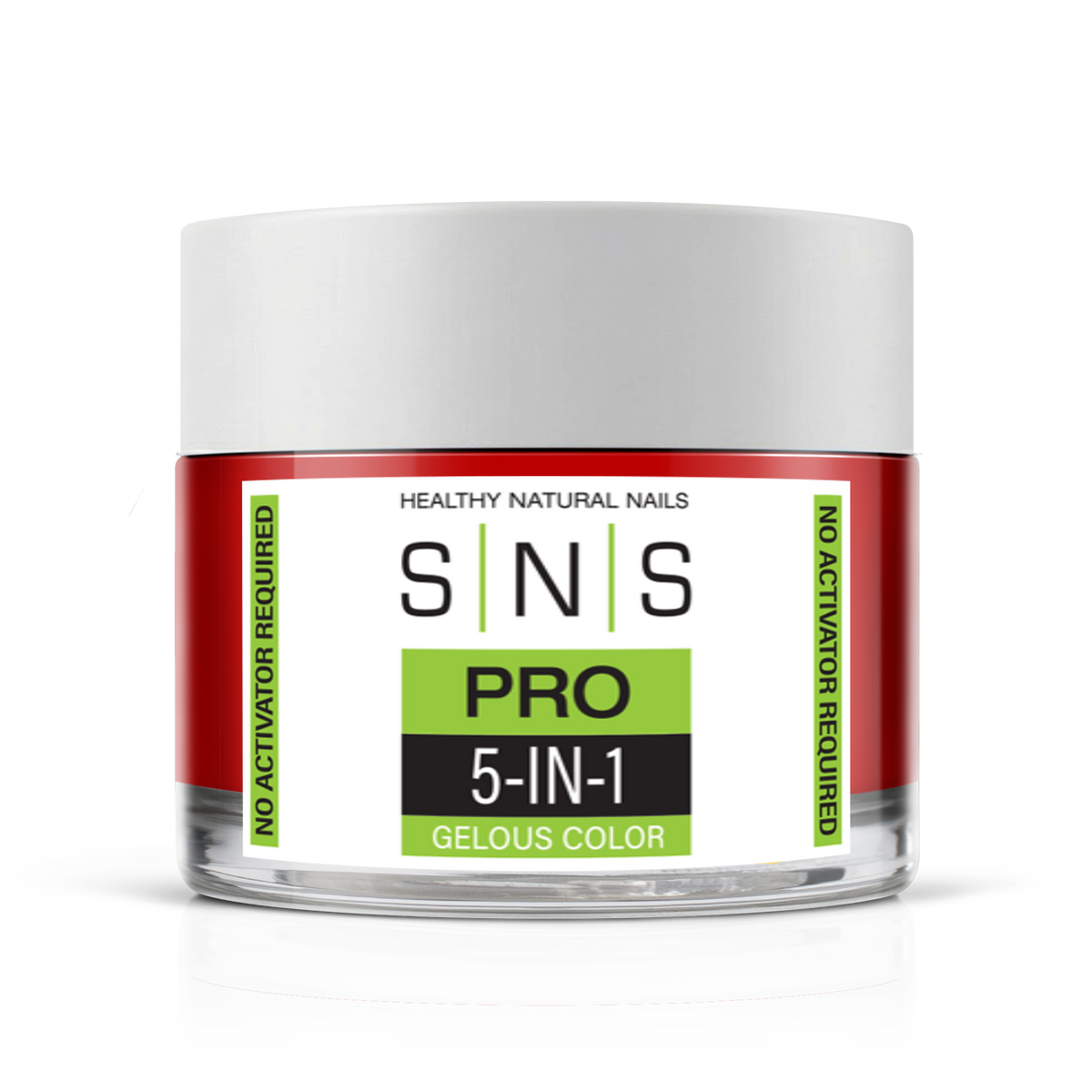 SNS Dip & Acrylic Powder #052 Red 1.5 oz jar, Yellow Green Book Collection