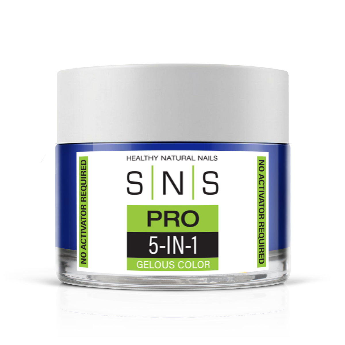 SNS Dip & Acrylic Powder #059 Blue 1.5 oz jar, Yellow Green Book Collection