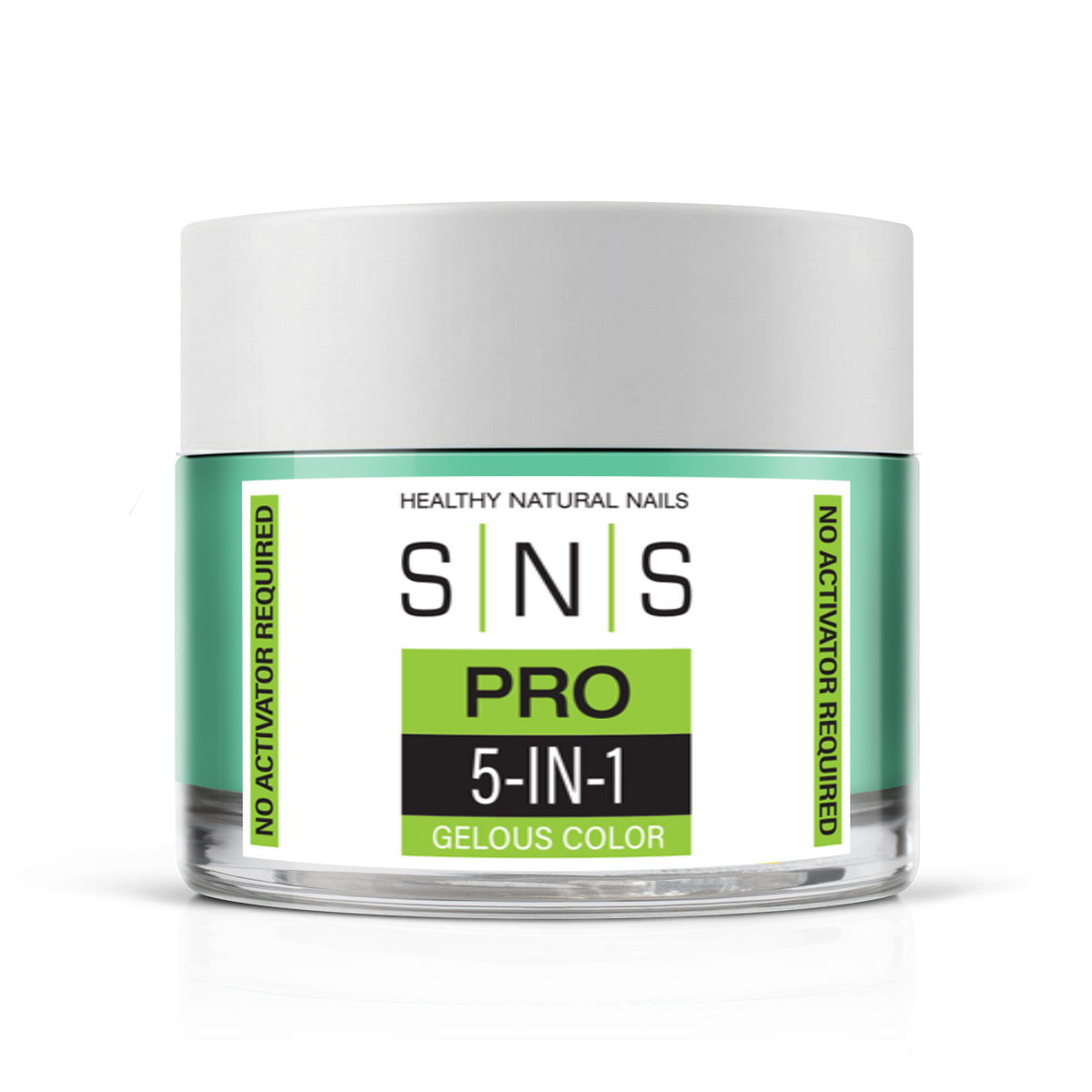 SNS Dip & Acrylic Powder #060 Green 1.5 oz jar, Yellow Green Book Collection