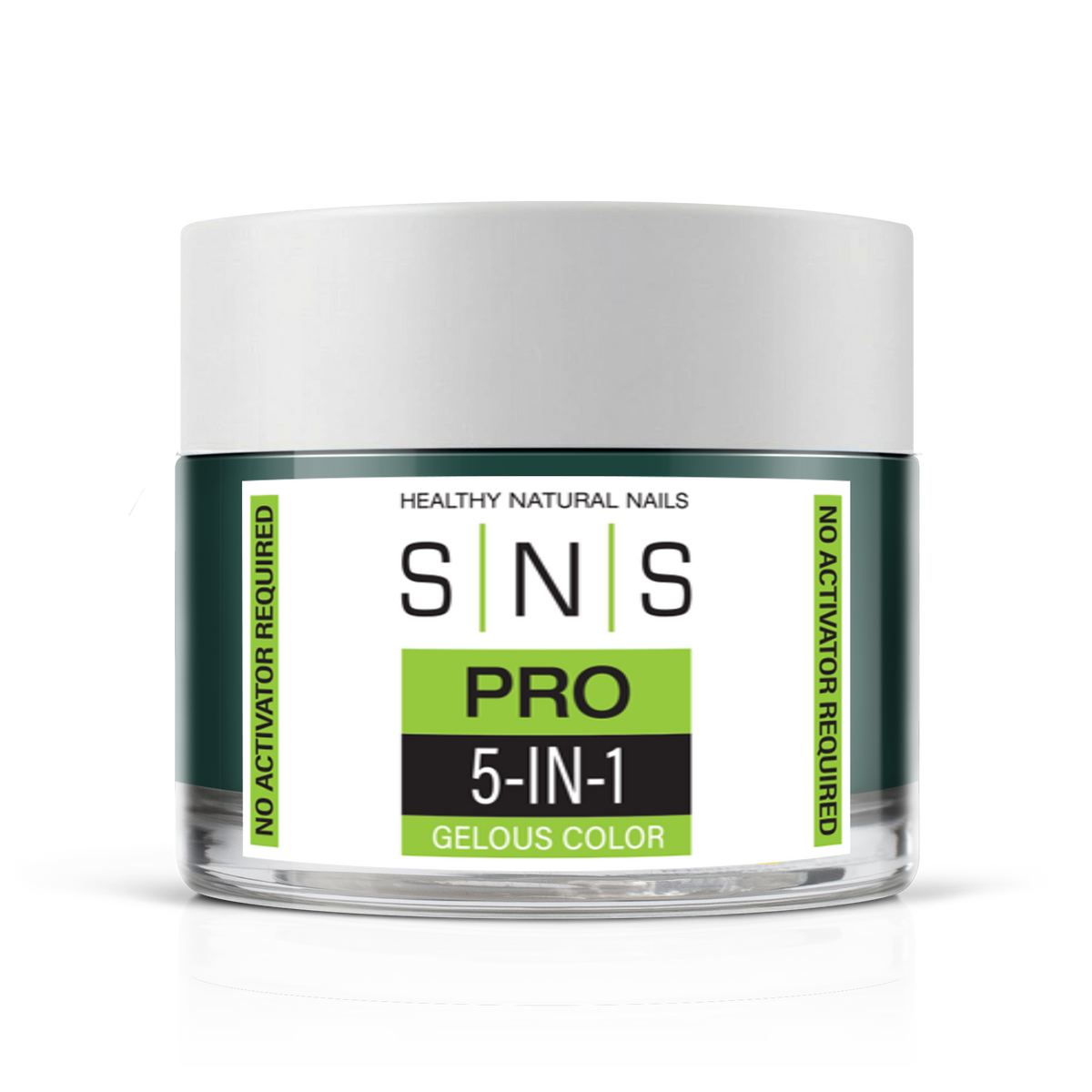 SNS Dip & Acrylic Powder #063 Deep Teal 1.5 oz jar, Yellow Green Book Collection