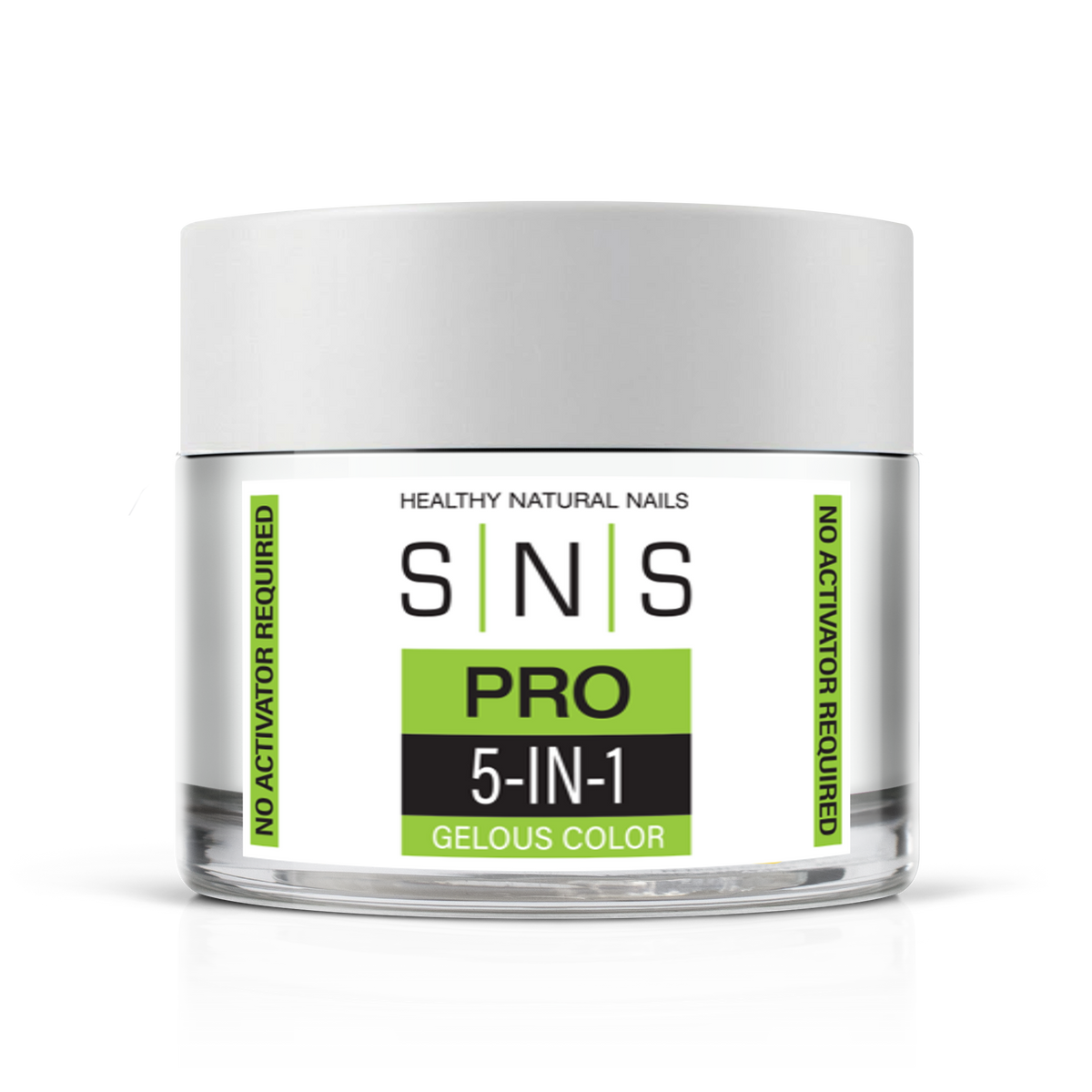 SNS Dip & Acrylic Powder #069 White 1.5 oz jar, Yellow Green Book Collection
