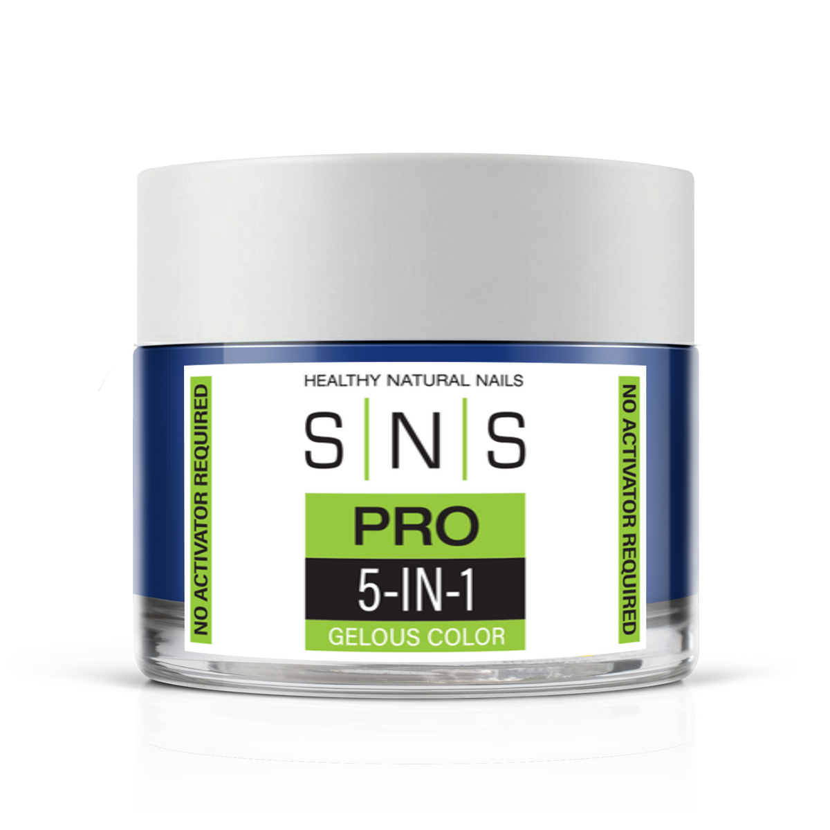 SNS Dip & Acrylic Powder #073 Navy Blue 1.5 oz jar, Yellow Green Book Collection