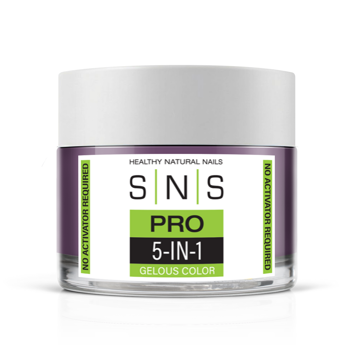 SNS Dip & Acrylic Powder #075 Mauve 1.5 oz jar, Yellow Green Book Collection