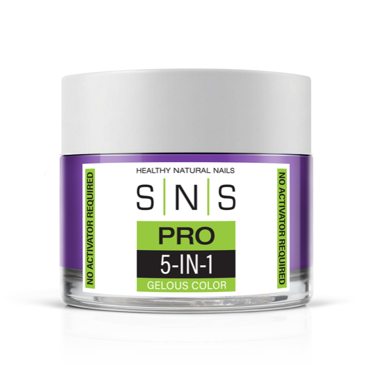 SNS Dip & Acrylic Powder #078 Purple 1.5 oz jar, Yellow Green Book Collection