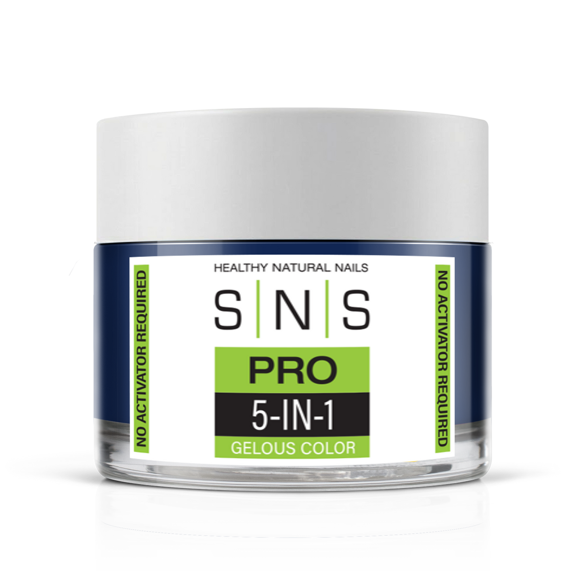 SNS Dip & Acrylic Powder #082 Navy Blue 1.5 oz jar, Yellow Green Book Collection