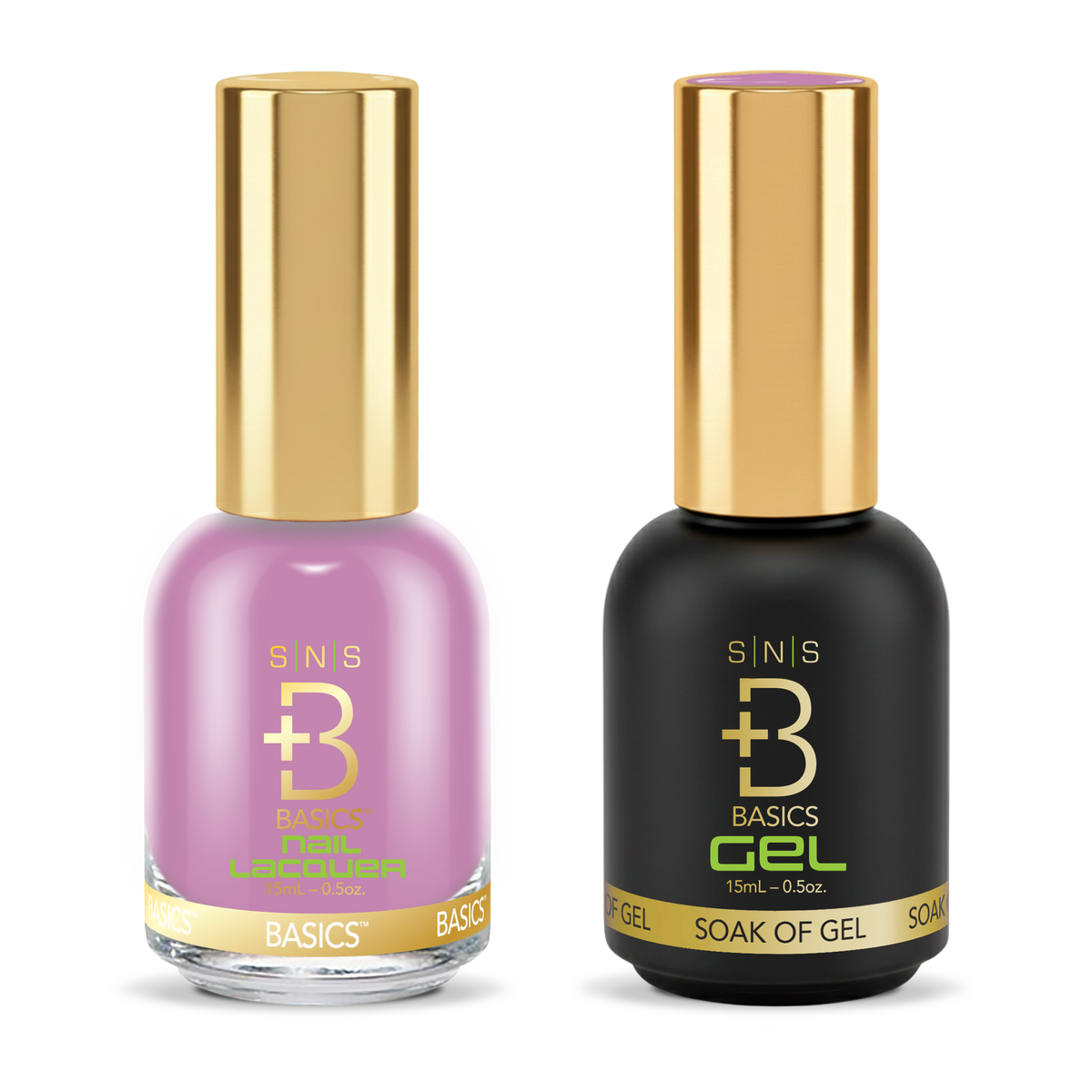 SNS Gel & Lacquer Duo #089 Mauve: SNS Nail Lacquer and Pro Healthy GelStar gel polish bottles, Yellow Green Book Collection