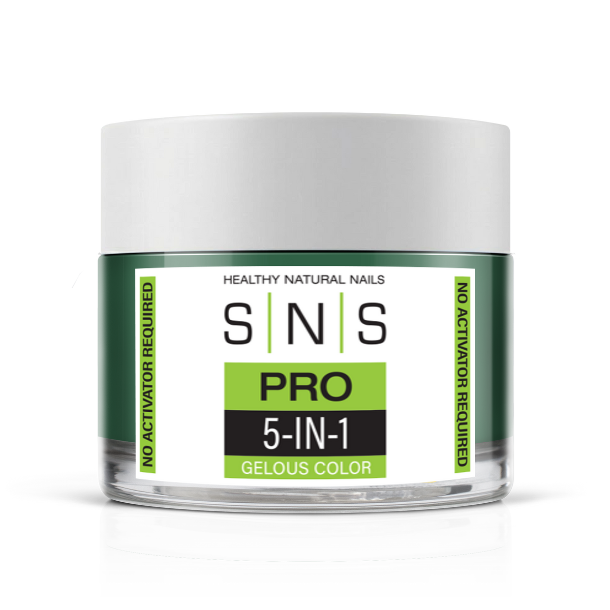 SNS Dip & Acrylic Powder #096 Green 1.5 oz jar, Yellow Green Book Collection