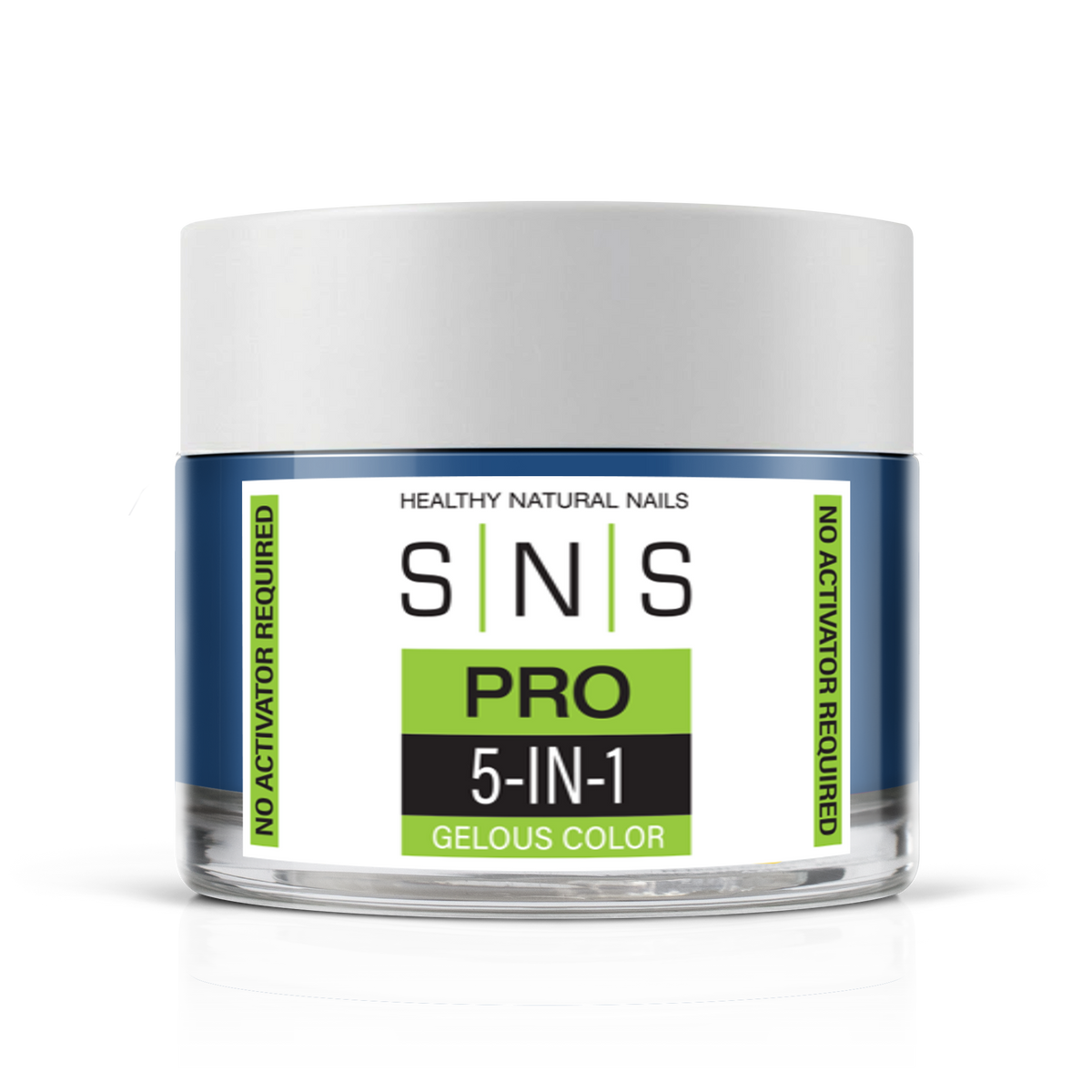 SNS Dip & Acrylic Powder #104 Blue 1.5 oz jar, Yellow Green Book Collection