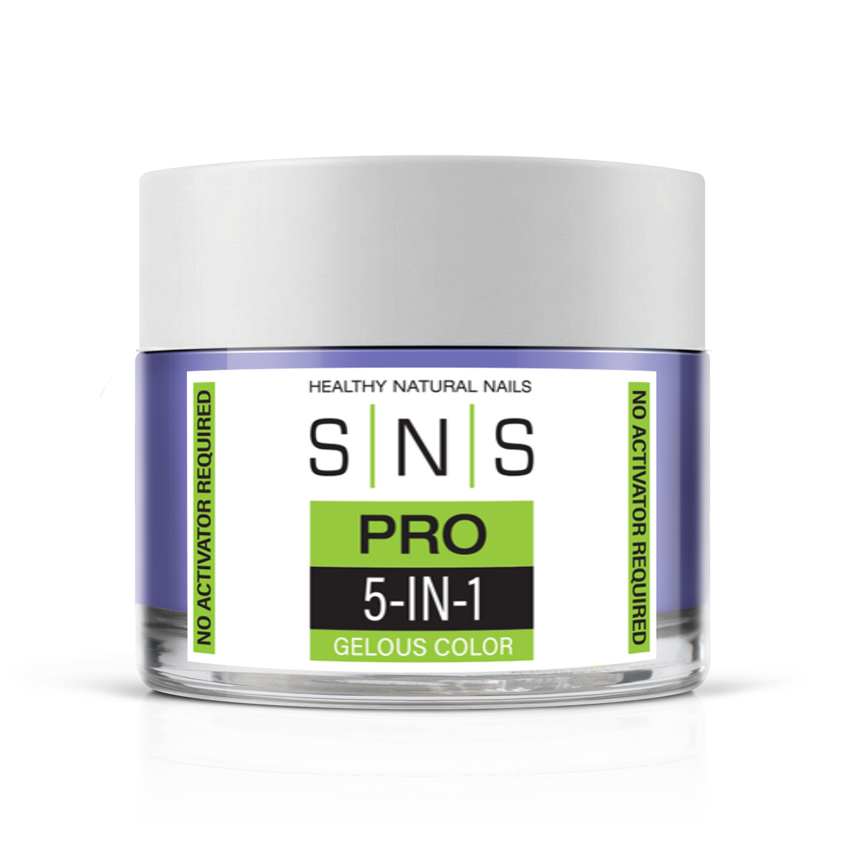 SNS Dip & Acrylic Powder #115 Denim Blue 1.5 oz jar, Yellow Green Book Collection
