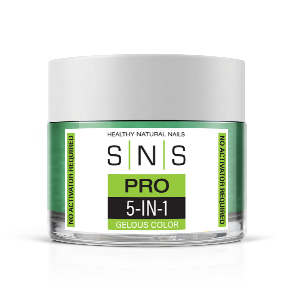 SNS Dip & Acrylic Powder #119 Green 1.5 oz jar, Yellow Green Book Collection