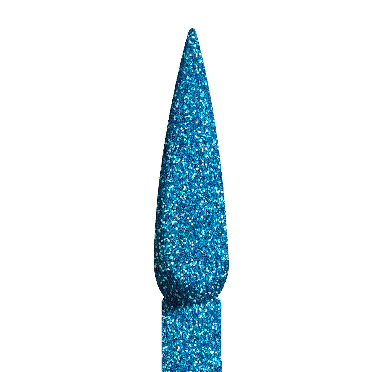 French Glitter Nail Art - Teal Blue Colors - GF04