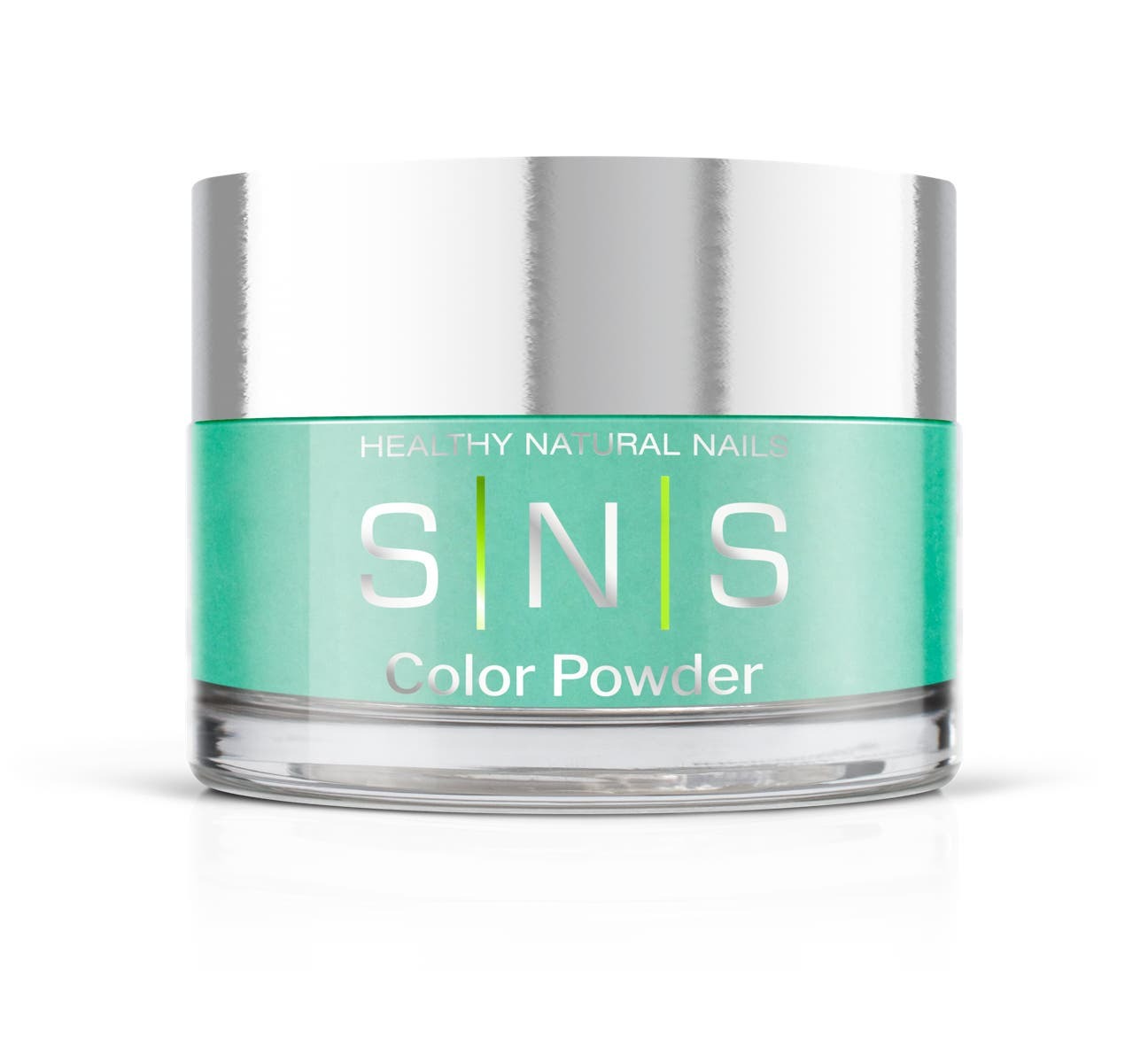 SNS Dipping Powder - Blue Lagoon - Turquoise Cream Colors - 0.5oz (DIY)