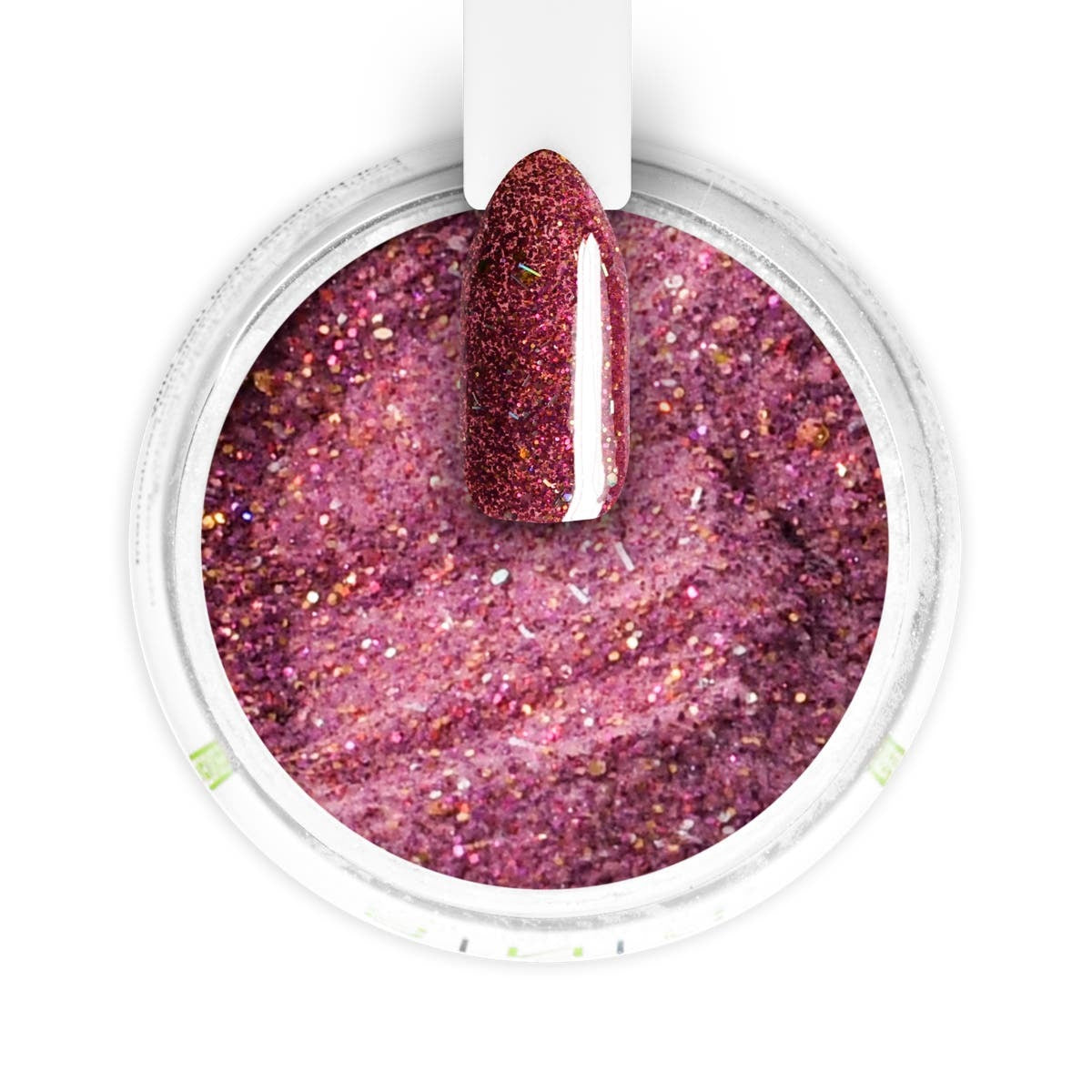 SNS Dipping Powder - Twinkling Lights - Wine Glitter Colors - 0.5oz (DIY)