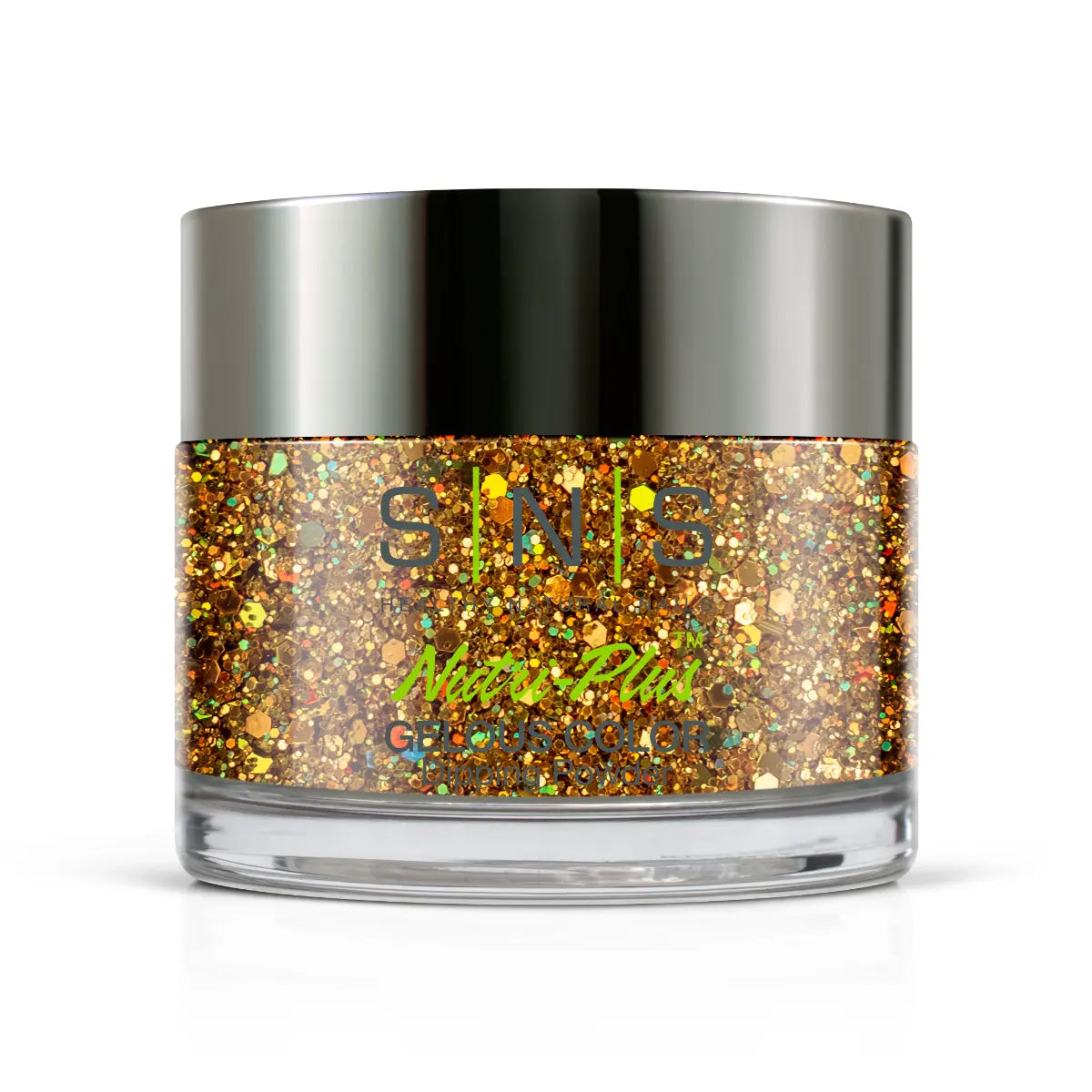 Ombre Glitter Nail Art - Yellow Colors - GO02