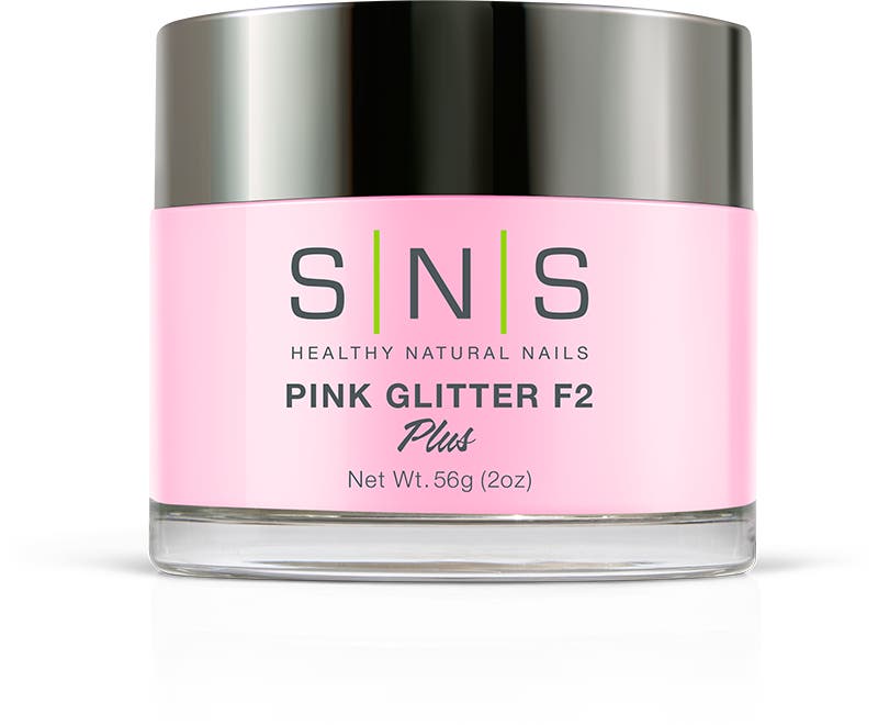 Outtie Pink Powder Glitter/White